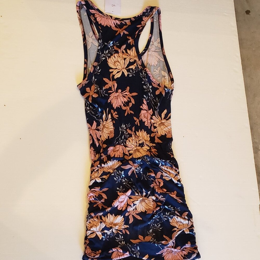 Mini Ruched Racer Back Dress - Picture 5 of 7